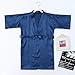 Toddler Girls Solid Satin 𝗦ilk Kimono 𝐁𝗿obe with Belt for Wedding Party Spa Kids Comfy Soft (Navy, 18-24 Months)