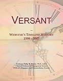 Versant: Webster's Timeline History, 1599 - 2007