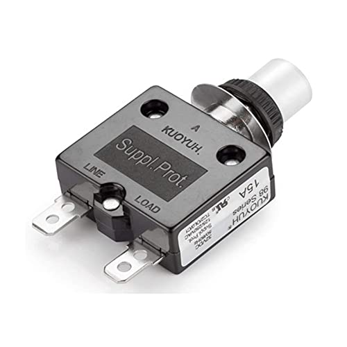 Disjoncteur thermique 15A série 98 pour stopper les surchauffes électriques