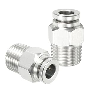 Sourcing Map Einsteckstopfen 2 Stück Edelstahl