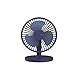HYLR Mini Fan Silent Cool DREI-Geschwindigkeit einstellen USB-Aufladung 180 ° drehen für Home Libary Wohnheim Schlafzimmer Bronze 6 Stunden
