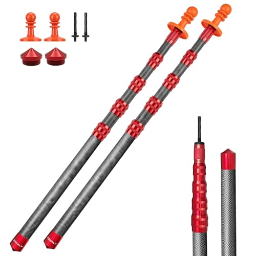 Fzkaly 2-Pack Carbon Tarp Poles