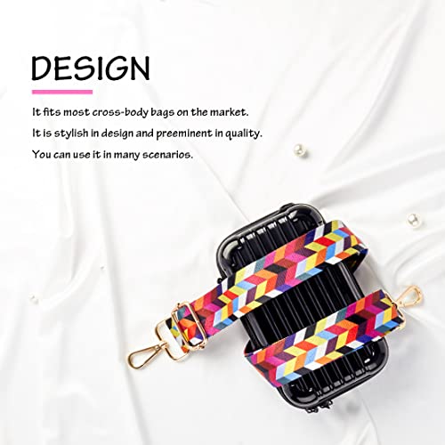 Image of Adjustable Handbag Strap Wide Purse Strap Replacement Shoulder Crossbody Bag Strap