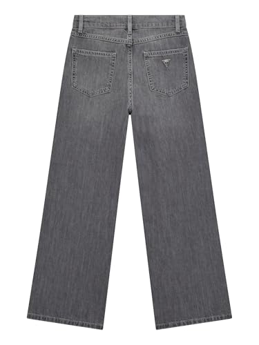 GUESS girls Grey Rigid Denim 90s Fit With Rhinestone4