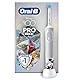 Oral-B Pro Kids Disney 100 Elektrische Zahnbürste/Electric Toothbrush für Kinder ab 3 Jahren, inklusive Sensitiv+ Modus für Zahnpflege, extra weiche Borsten, 1 Aufsteckbürste, 8 Sticker, weiß