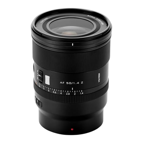 Image of VILTROX 50mm f1.4 Pro Z Lens, AF 50mm f /1.4 Z for Nikon Z, F1.4 Bright Aperture Prime Lens for Nikon Z Mount Z6 III Zf Z8 Z9 Z30 Zfc Z50 II Z7 II ZR