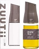 Zuutii 片手で使えるオイルボトル 液だれしない 醤油差し その他調味料に 食洗機対応 ギフトにも 500ml Dark Gray ZTOC5639