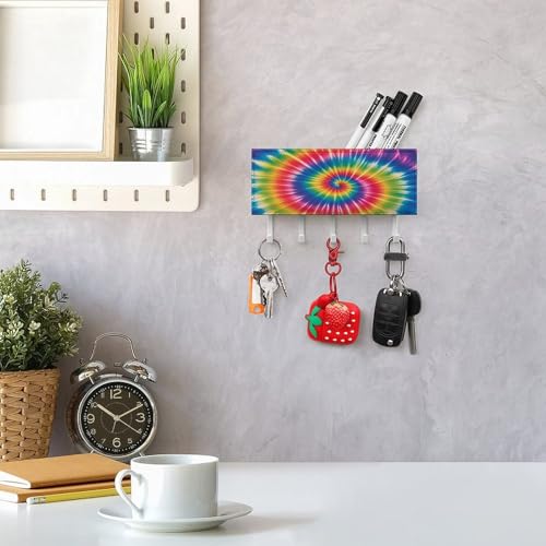 Soporte de pared para llaves contra el desorden de entrada 8