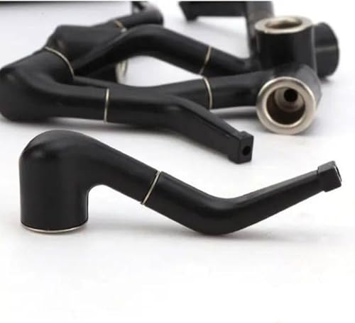 Small tabacco pipe one hitter sherlock pipe concealable one-hitter pipe novice practice smoking device simple
