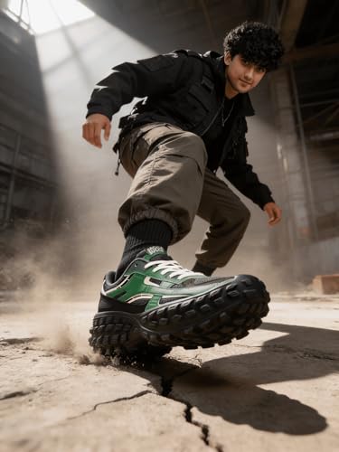 Bacca Bucci Colossus Men's All-Terrain Sneakers Forest Rebel - Image 4