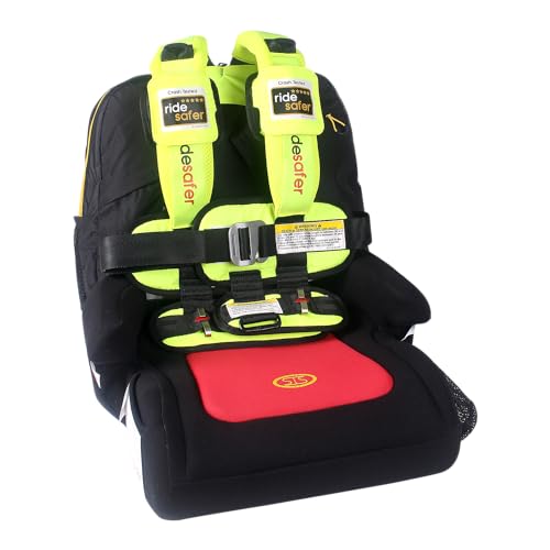 TravelSmarter Belt Positioning Booster Seat / Small Yellow Vest