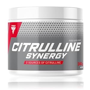 TREC Nutrition CITRULLINE Synergy – Watremelon Apple – Nitric Oxide Booster for Intensive Training, Enhanced Muscle Pump, and Efficient Post-Workout Recovery 240g