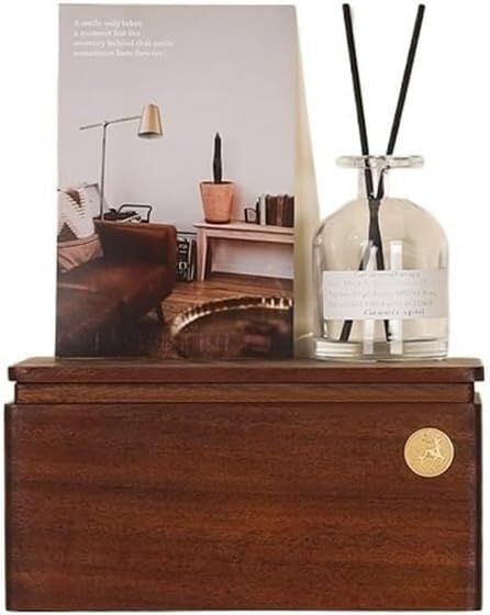 LoiYtrd Escritorio de Pared con dispensador de pañuelos Decorativos: una solución de Almacenamiento Elegante