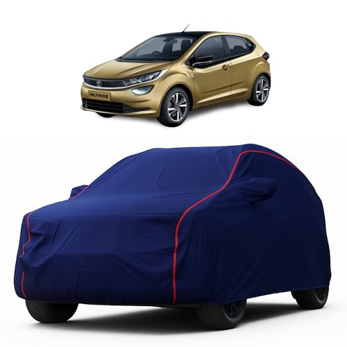 Image of Heavy-Duty Car Cover for Compatible with Tata Altroz (2020 to 2025 All Models) Deluxe Car Protection Cover - Waterproof & UV-Resistant All-Season Exterior Protection