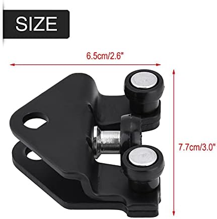 For Vauxhall Vivaro Side Door Roller - Sliding Door Roller Replace Professional Car Sliding Door Trafic Roller Guide Replacement For Trafic 2000-2010 7700312012 Replacement For Roller Part Two Side D