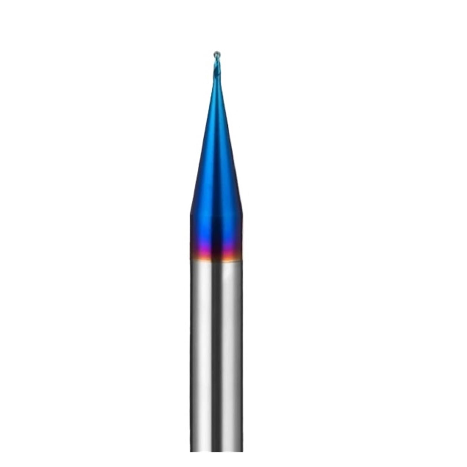 Fresa de carburo tungsteno R0.45 de bola para fresado CNC de precisión