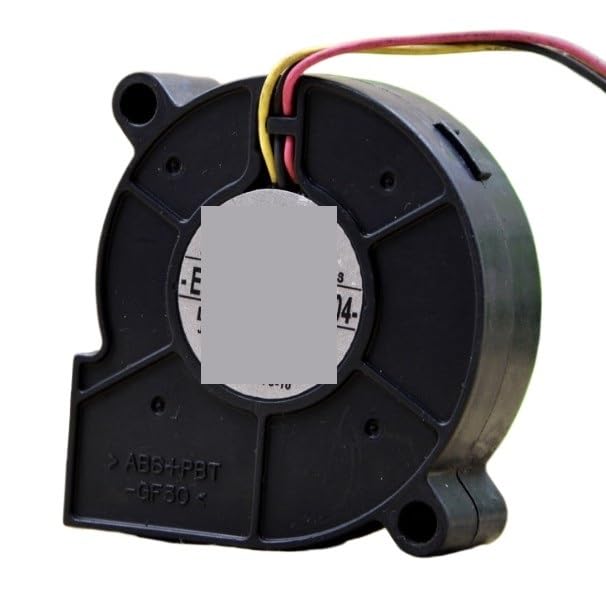 Extractor centrifugo de aire 5015 de 5 cm con conector de 3 cables y 24V CC 2