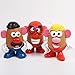 Mr/Mrs Potato Head Action Figure - Compatible with Mix and Match Accessories for Birthdays and Holidays 3 PCS