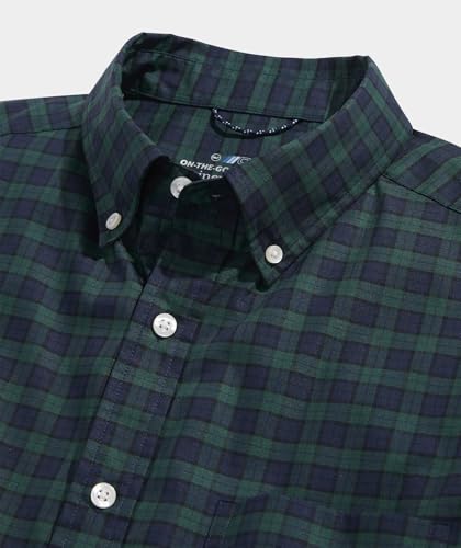 vineyard vines Men's Tartan On-The-go Brrr Shirt3