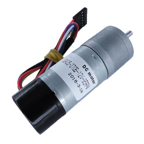 Petit moteur de réduction électrique 12V CC 55rpm couple élevé