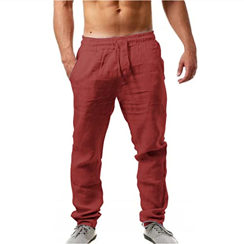 Pantalon chino homme léger et respirant en coton pour l'été