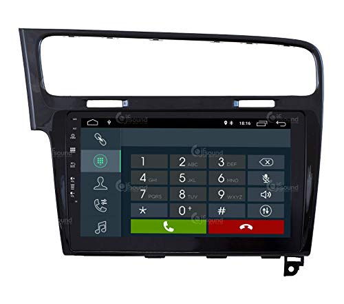 Autoradio Custom Fit per Volkswagen Golf 7 Nero