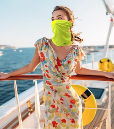 Image of Fishing Neck Gaiter, Sun Protection Face Mask, Cooling Neck Shield Scarf Cycling Balaclava Bandana for Men and Women