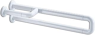 Barras de agarre para bañeras y duchas, toallero montado en la pared, rieles de seguridad de acero inoxidable, barra de agarre de alta estabilidad, palanca fija antideslizante sin barreras, soporte de