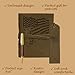 Sovereign-Gear - USA Flag Leather Journal Gift Set - Embossed Buffalo Leather Notebook with Pen & Bookmark - Patriotic Writing Journal for Men & Women - Gift for Veterans, Military, First Responders