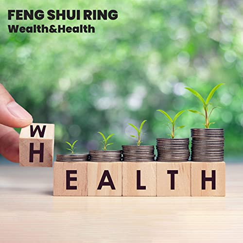 Hetica Feng Shui Pixiu Mantra Amulet Lucky Adjustable Ring Buddhist Good Luck Mantra Double Protection Wealth Love Health Ring For Men Women Vintage Ring Jewelry Gift #TOP1