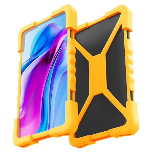 Funda Tablet Universal Silicona Valida para Todas Las Tablets pc del Mercado Desde 8" a 11" Fundas Tablets Universal Silicona (Amarillo)