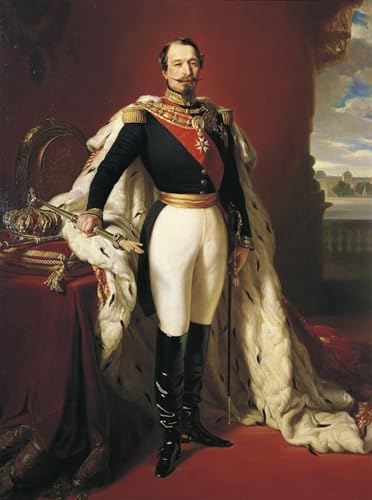 Tableau Napoléon III par Winterhalter décoration de chambre toile 60x90cm