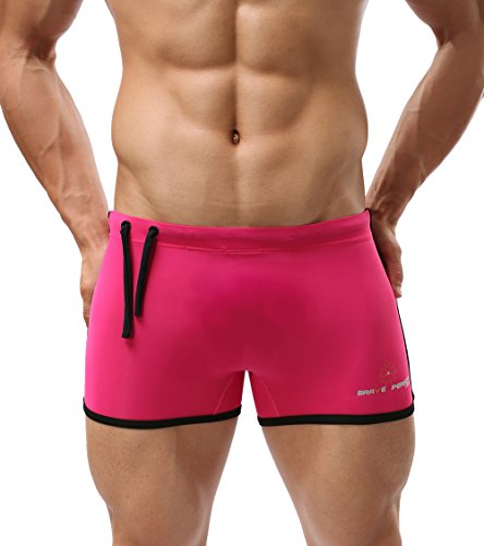 Elastic Fitness Pants Fashion Swimming Trunks Beach Pants Running Shorts Bj1010