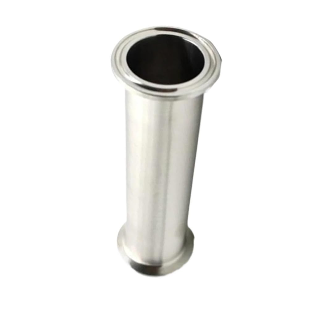 304 Stainless Steel Fitting 3 Inch 76mm Sanitary Stainless Steel 304 Pipe, 100mm Tri Clamp Type Spool Tube, OD 91mm High Precision