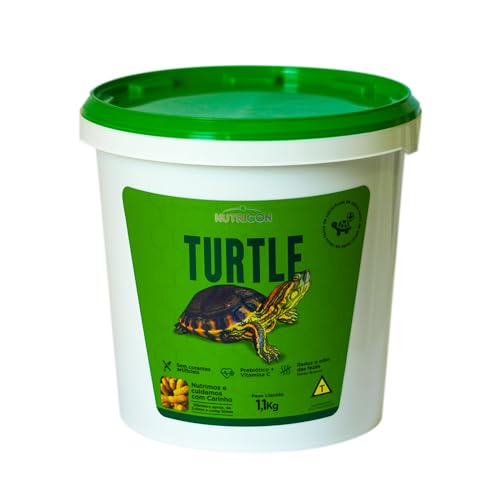 Nutricon Turtle 1 1Kg Para Tartaruga Aquática Adulto