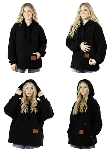 Sweat avec compartiment animaux pour des soirées d'hiver cocooning