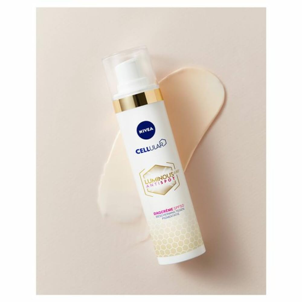 NIVEA - Crema de día facial protectora luminosa 630, SPF 50, 40 ml