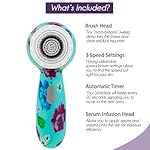 Michael Todd Beauty Soniclear Allure 2024 Best of Beauty Winner Facial Cleansing + Exfoliation Brush System with 3 speeds, Serum Infusion Head + Travel Case - Image 3