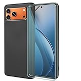 Protección completa de pantalla y cámara: Borde elevado de 1,5 mm con micropuntos, resistente a arañazos y antiamarilleo. Esta funda de silicona TPU de alta calidad ofrece una protección eficaz y duradera. Nuestra funda tiene un diseño envolvente. La funda antigolpes para iPhone 17 Pro Max protege tu teléfono de forma fiable. Evita que se resbale de la mano y lo protege de golpes, caídas, roturas de pantalla y arañazos.