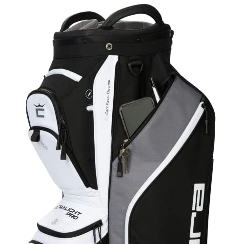 Cobra Golf 2022 Ultralight Pro Cart Bag (Black-White, One Size) #TOP3
