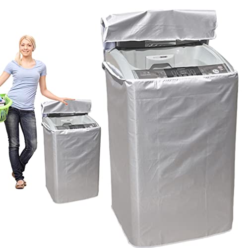 Fundas para Lavadora y Secadora,Cubierta Protectora para Carga Superior | Se Adapta a la mayoría lavadoras/secadoras Carga Superior o Frontal, protección para Todo Tipo