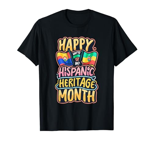 Celebrating Happy National Hispanic Heritage Month T-Shirt