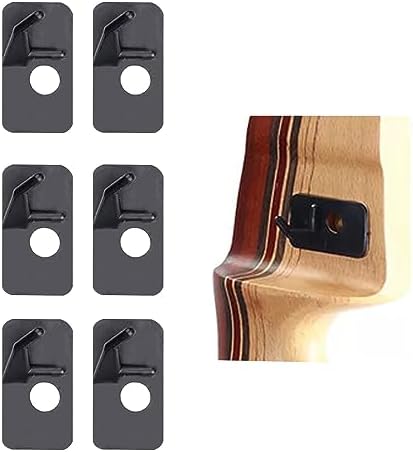 LOKHEIRA ARCHERY Plastic Arrow Rest for Recurve Bow,Archery Shelf Pad Recurve Bow Accessories for Bow and Arrow Rest for Compound Bows to Right or Left Hand Rests Hunting Shooting Targeting