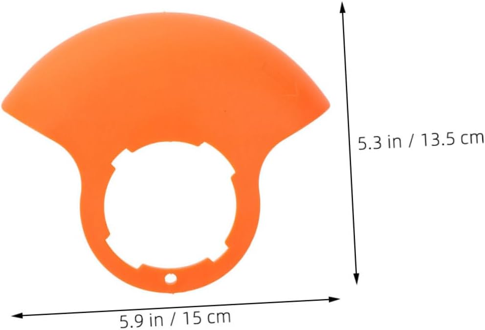 2Pcs Portable Lawn Mower Grass Shield Accessories Mower Parts for Grass Deflection and Easy Maneuverability Durable Protection Cover for Lawn