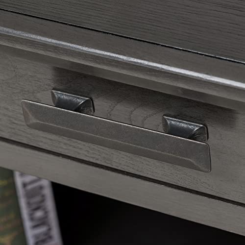 Image of Leick Home Sage Desk, 48 inch, Smoke Gray