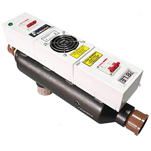 AQUECEDOR PISCINA GLOBAL-80 TRIFÁSICO MANUAL 16KW 220V