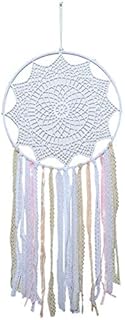 mookaitedecor Large Floral Colour Dream Catcher,Handmade Dreamcatcher for Kids Baby Bedroom Home Decoration Wall Hanging