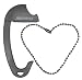 JINCHENG Car Purse Hook Bag Hanger for Desk or Car, Portable,Heavy Duty for 15Kg Maximum Weight, Grey Color