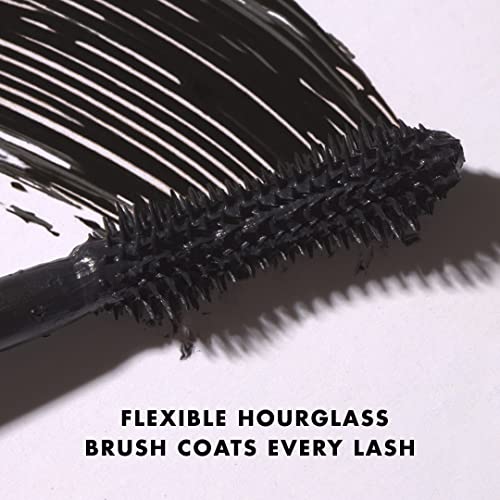 Milani Highly Rated Anti-Gravity Black Mascara With Castor Oil And Molded Hourglass Shaped Brush - 1 Pack #TOP6