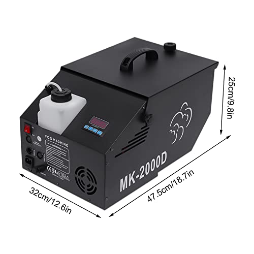 Máquina de humo baja 1200W con control remoto y DMX miniatura 2